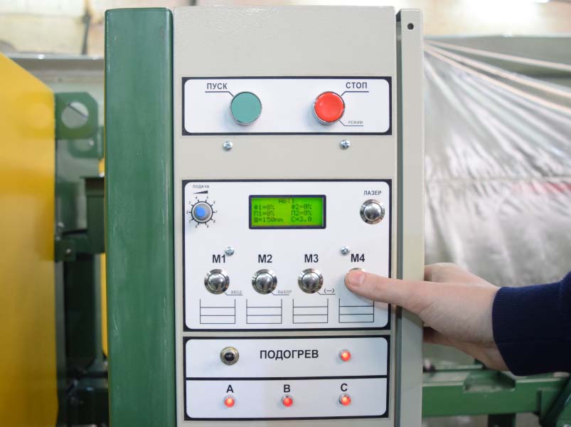 Пульт керування многопильного верстата УПТ-250М